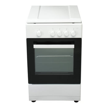 Everglades gasfornuis met gasoven EVCK039 - Wit - 50cm