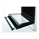 Everglades gasfornuis met gasoven EVCK039 - Wit - 50cm