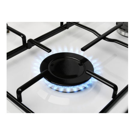 Everglades gasfornuis met gasoven EVCK039 - Wit - 50cm