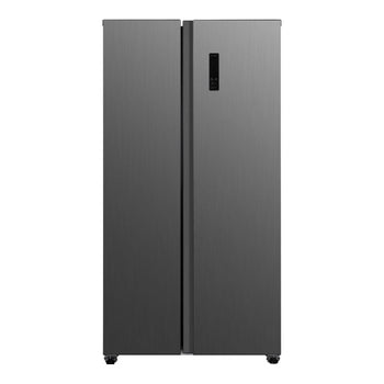 Exquisit Amerikaanse koelkast CDJ445-041EG - Inox