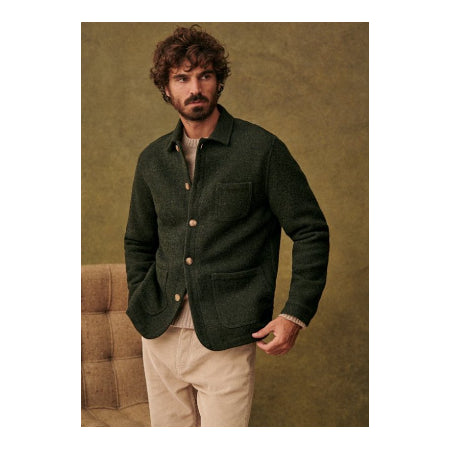 Heren Jas Nelson - Kleur Kaki - Maat XL