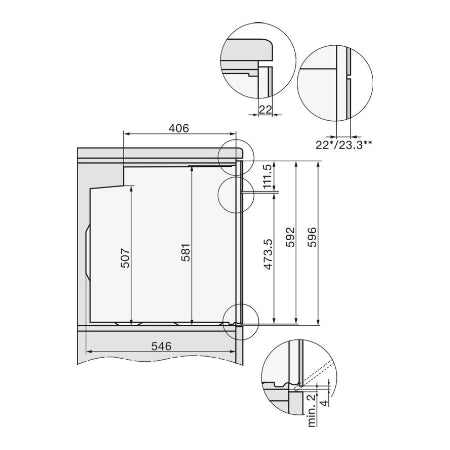 Miele inbouwoven H 2766 BP 