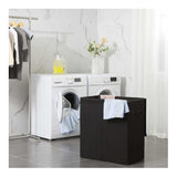 142L Wasmand met Deksel, Verdeelde Compartimenten, 23kg Max Lading