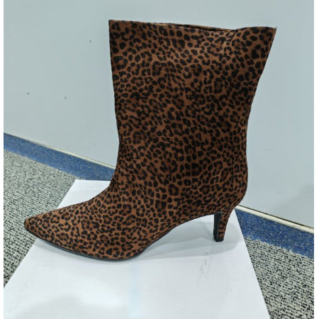 Gioia Chita Luipaard print laarsjes - Maat 39