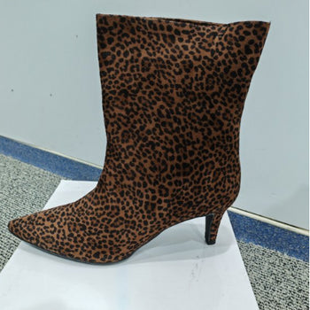 Gioia Chita Luipaard print laarsjes - Maat 38
