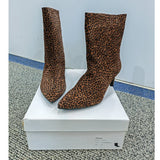 Gioia Chita Luipaard print laarsjes - Maat 37