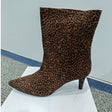 Gioia Chita Luipaard print laarsjes - Maat 36