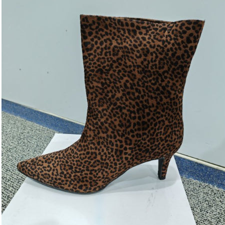 Gioia Chita Luipaard print laarsjes - Maat 36