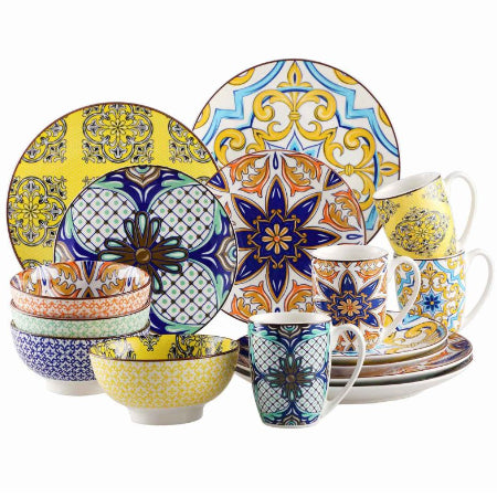 Servies - Vancasso Jasmin - 16 delige Dinnerware Set
