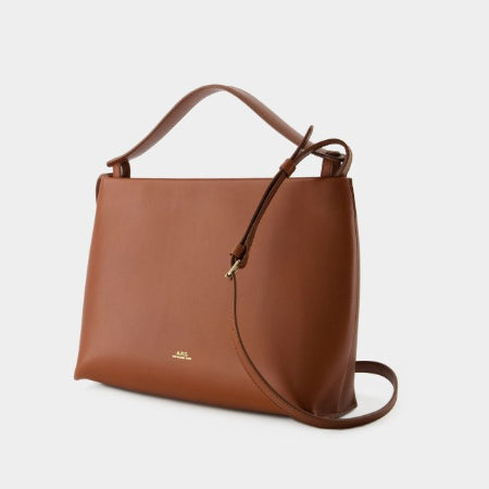 Tas - Ashley Crossbody - A.P.C. - Cotton - Hazelnut