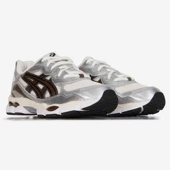 Asics kindersportschoen Gel-Nyc 1203A803-100 - Cream/Black/Brown - Maat 36