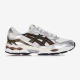 Asics kindersportschoen Gel-Nyc 1203A803-100 - Cream/Black/Brown - Maat 36