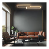 BRILONER - LED Plafondlamp - met afstandsbediening