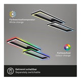 BRILONER - LED Plafondlamp - met afstandsbediening