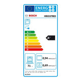 Bosch inbouwoven HBG537BB3 - Serie 6 -