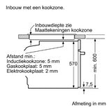 Bosch inbouwoven HBG537BB3 - Serie 6 -