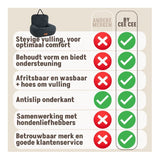 By Cee Cee - Hondenmand Guus voor Auto - Maat S