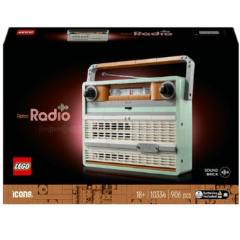 LEGO Icons Retro draagbare radio - 10334