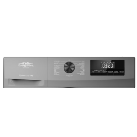 Everglades warmtepompdroger EVHP9056B - Grijs